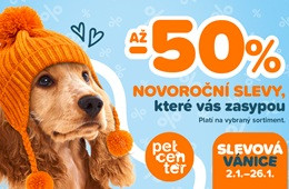 Pet Center - PetCenter hlásí slevovou vánici!