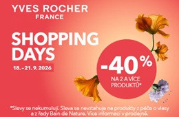Yves Rocher - Shopping Days v Yves Rocher